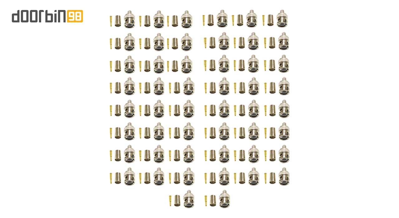 bnc-connector-crimp-50n-01 فیش BNC پرسی بسته 50 عددی ITE مدل SP-01